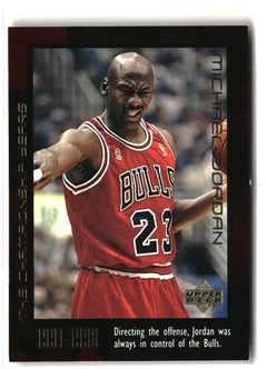 1999 Upper Deck Michael Jordan Career Collection #31 Michael Jordan-1
