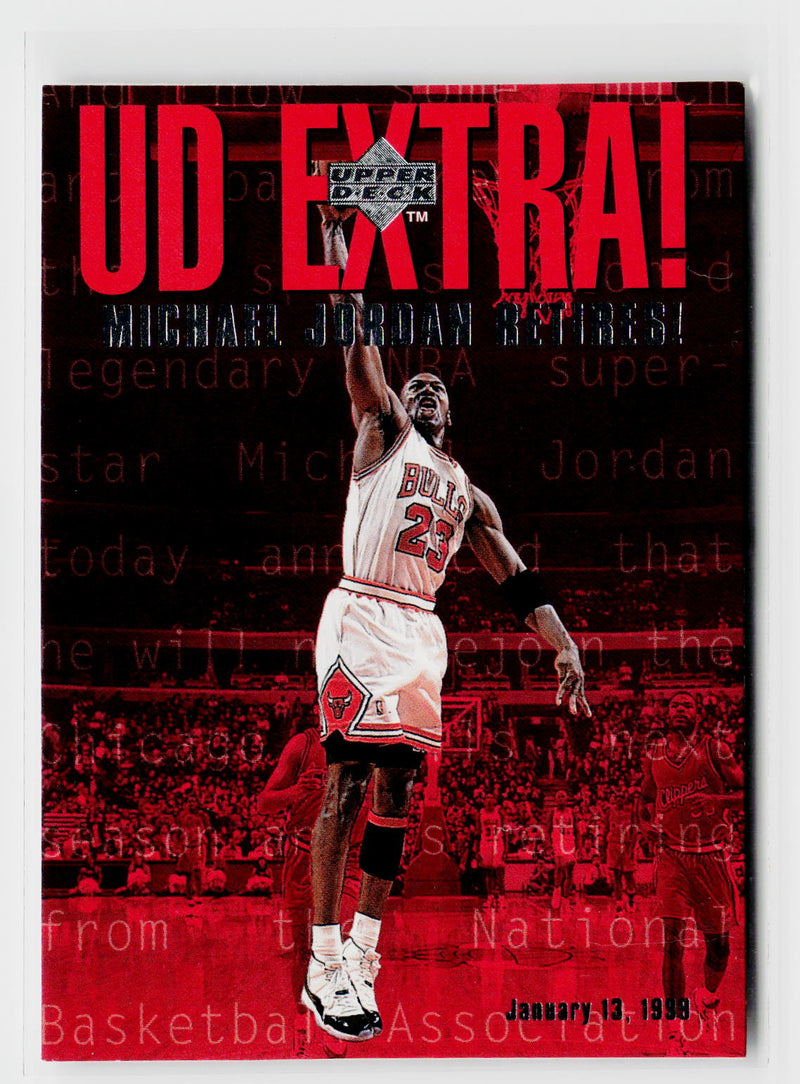 1998-99 Upper Deck #UDX Michael Jordan-1