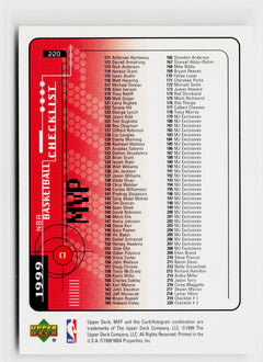 1999-00 Upper Deck MVP #220 Michael Jordan-4