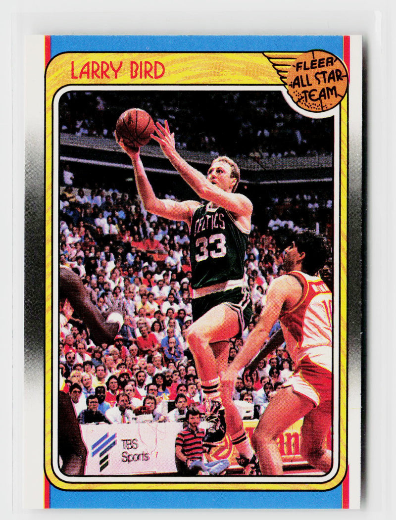 1988-89 Fleer #124 Larry Bird-1