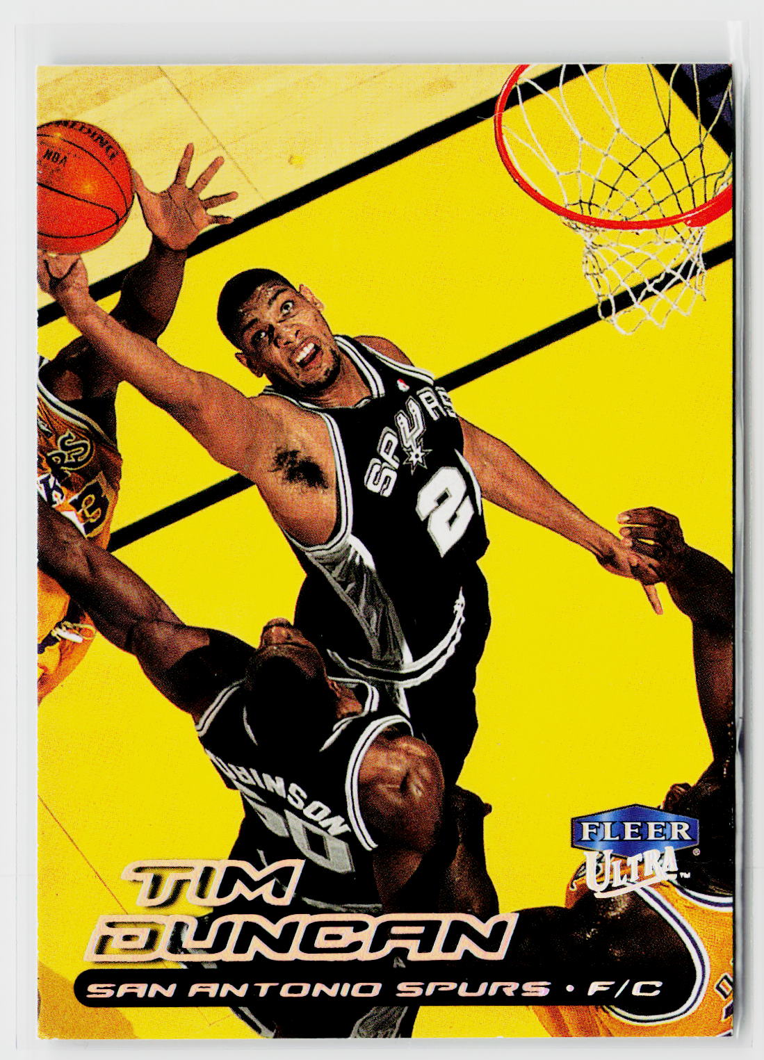1999-00 Ultra #80 Tim Duncan-3
