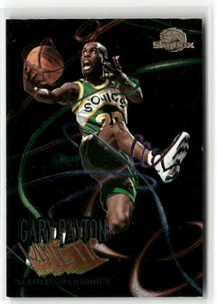 1995-96 SkyBox Premium #K9 Gary Payton Kinetic-1