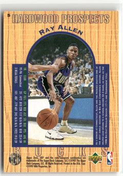 1996-97 Upper Deck UD3 #5 Ray Allen-4