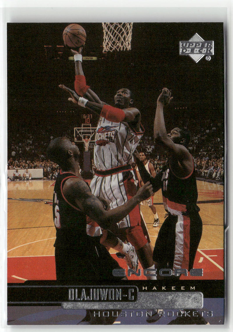 1999-00 Upper Deck Encore #28 Hakeem Olajuwon-1