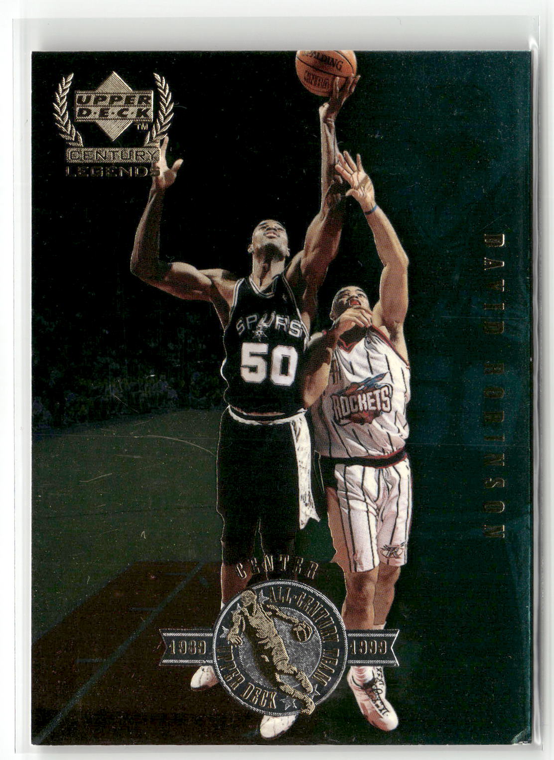1998-99 Upper Deck Century Legends #A12 David Robinson All-Century Team-1