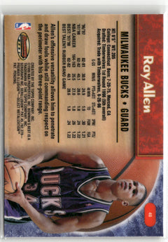 1998-99 Bowman's Best #40 Ray Allen-4