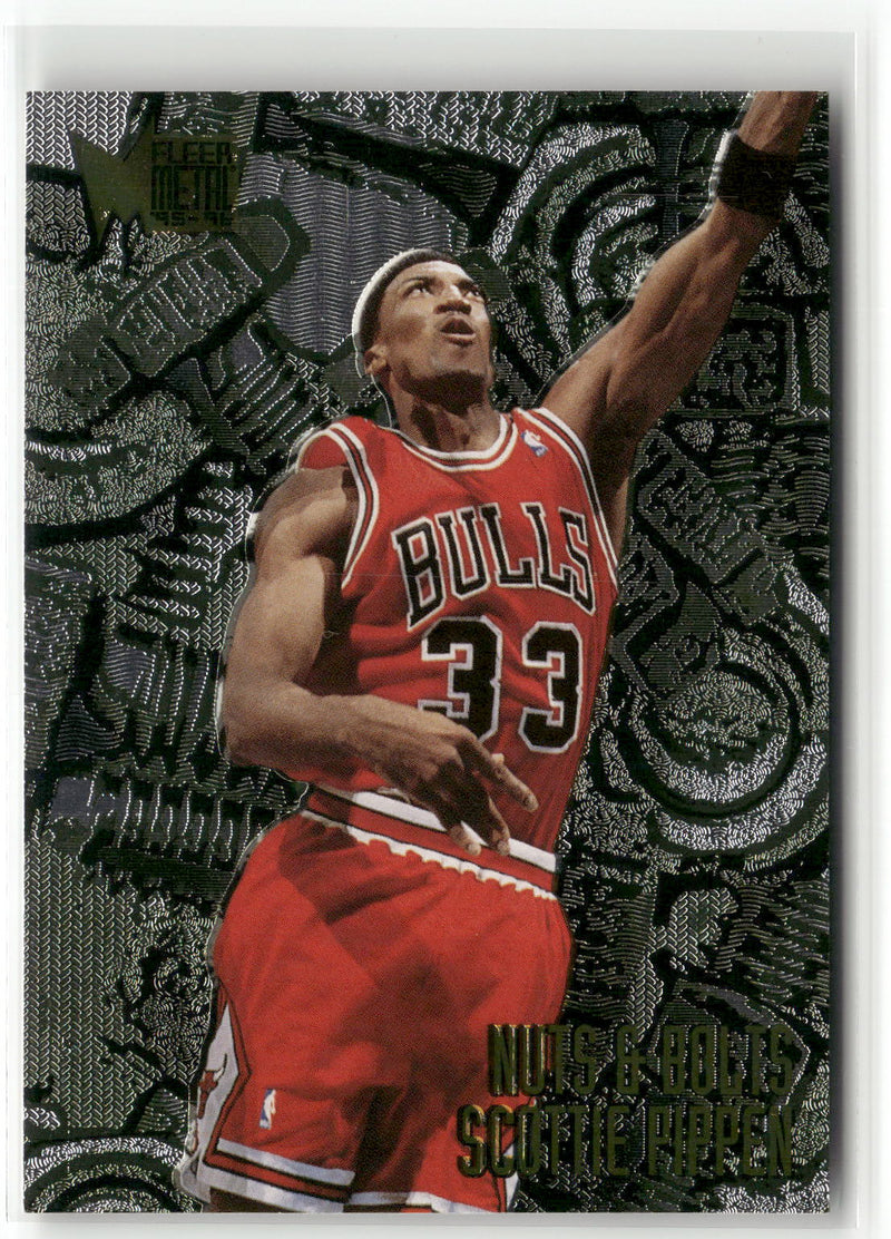 1995-96 Metal #216 Scottie Pippen-2