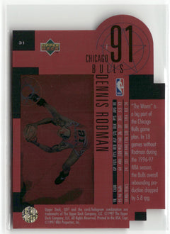 1996-97 Upper Deck UD3 #31 Dennis Rodman-3