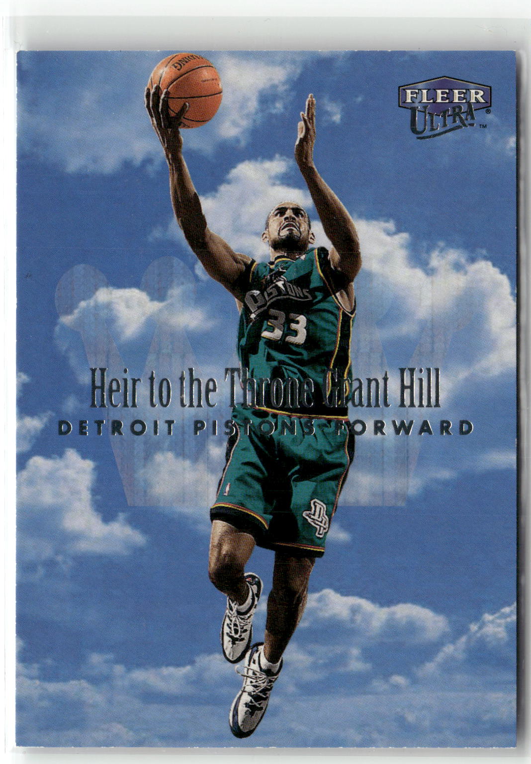 1999-00 Ultra #10 HT Grant Hill Heir to the Throne-1