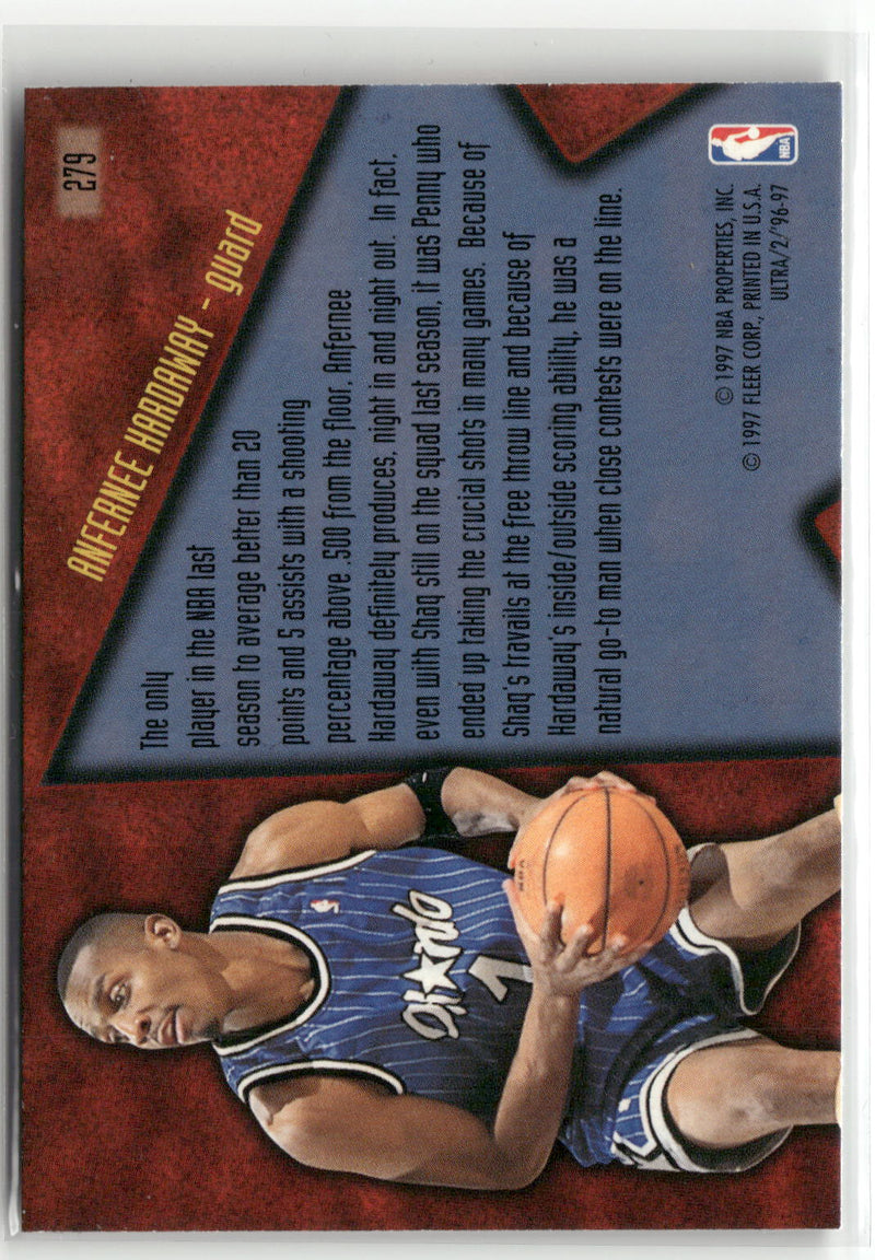 1996-97 Ultra #G-279 Anfernee Hardaway Gold Medallion-2