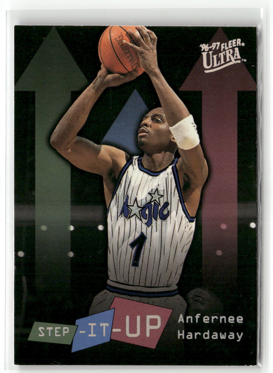 1996-97 Ultra #G-279 Anfernee Hardaway Gold Medallion-3