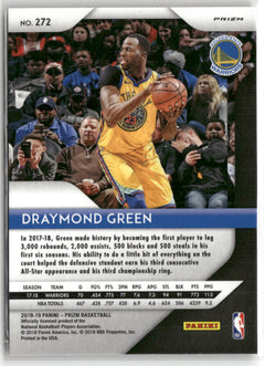 2018-19 Panini Prizm #272 Draymond Green Prizms Red Ice-6