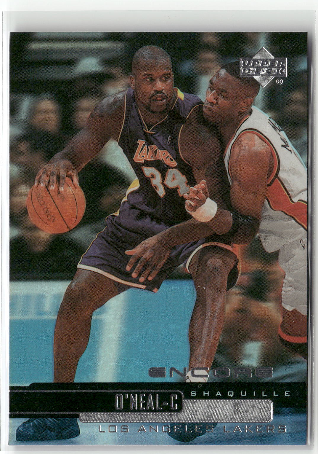 1999-00 Upper Deck Encore #38 Shaquille O'Neal-7