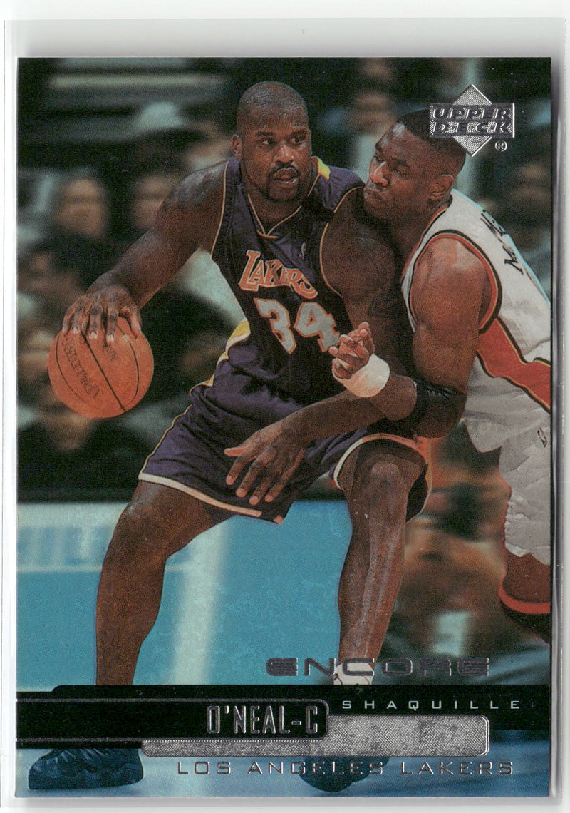 1999-00 Upper Deck Encore #38 Shaquille O'Neal-3