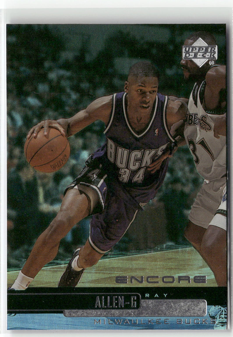 1999-00 Upper Deck Encore #42 Ray Allen-1