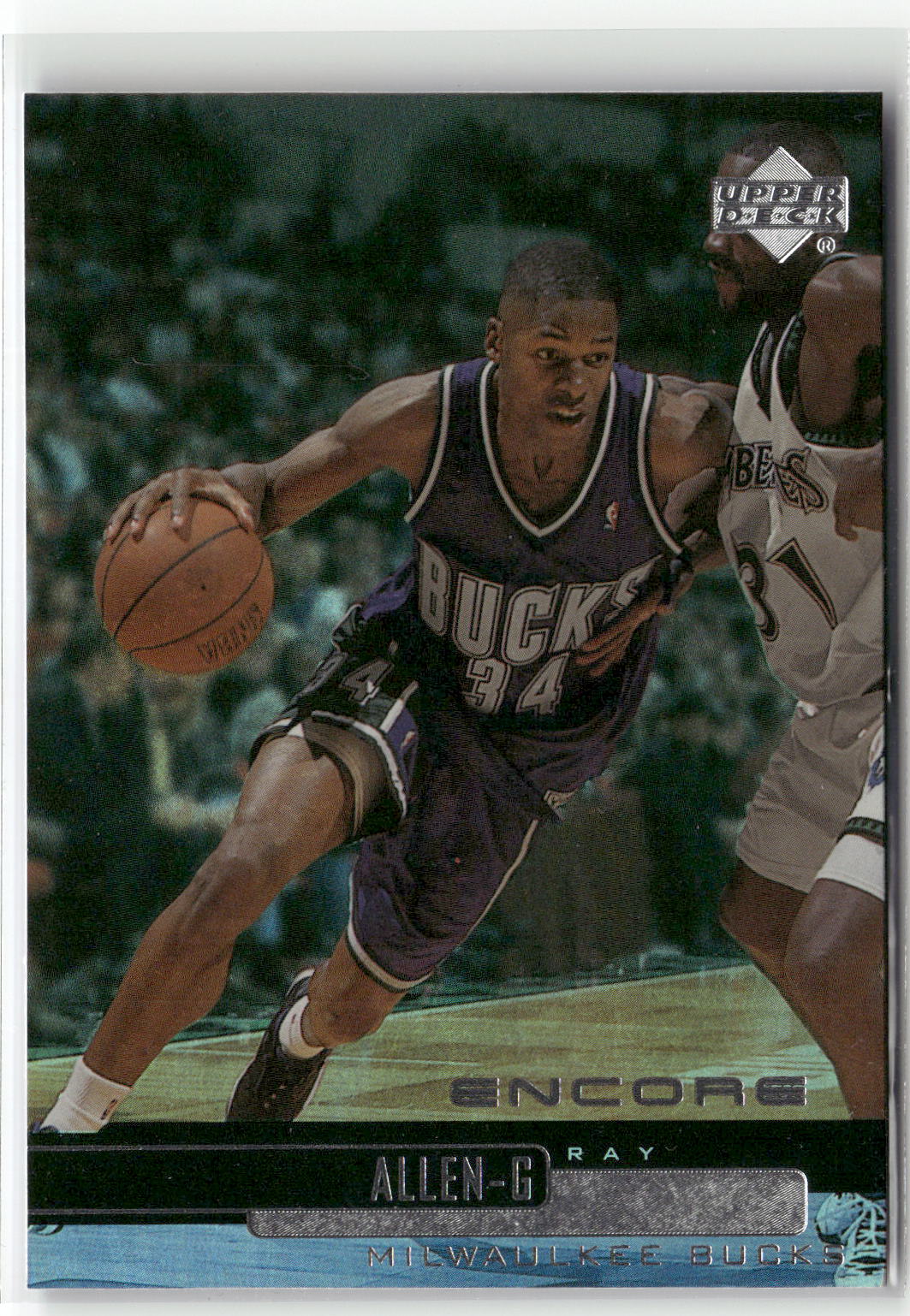 1999-00 Upper Deck Encore #42 Ray Allen-7