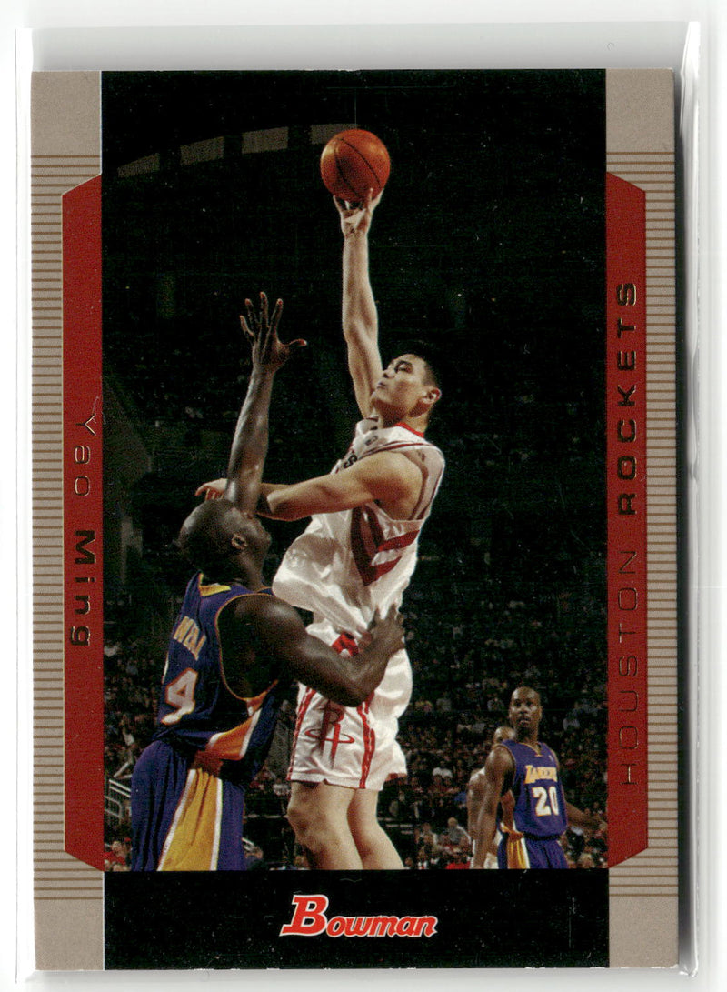 2004-05 Bowman #1 Yao Ming-3