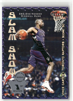 2000-01 Ultra #6 SS Vince Carter Slam Show-3