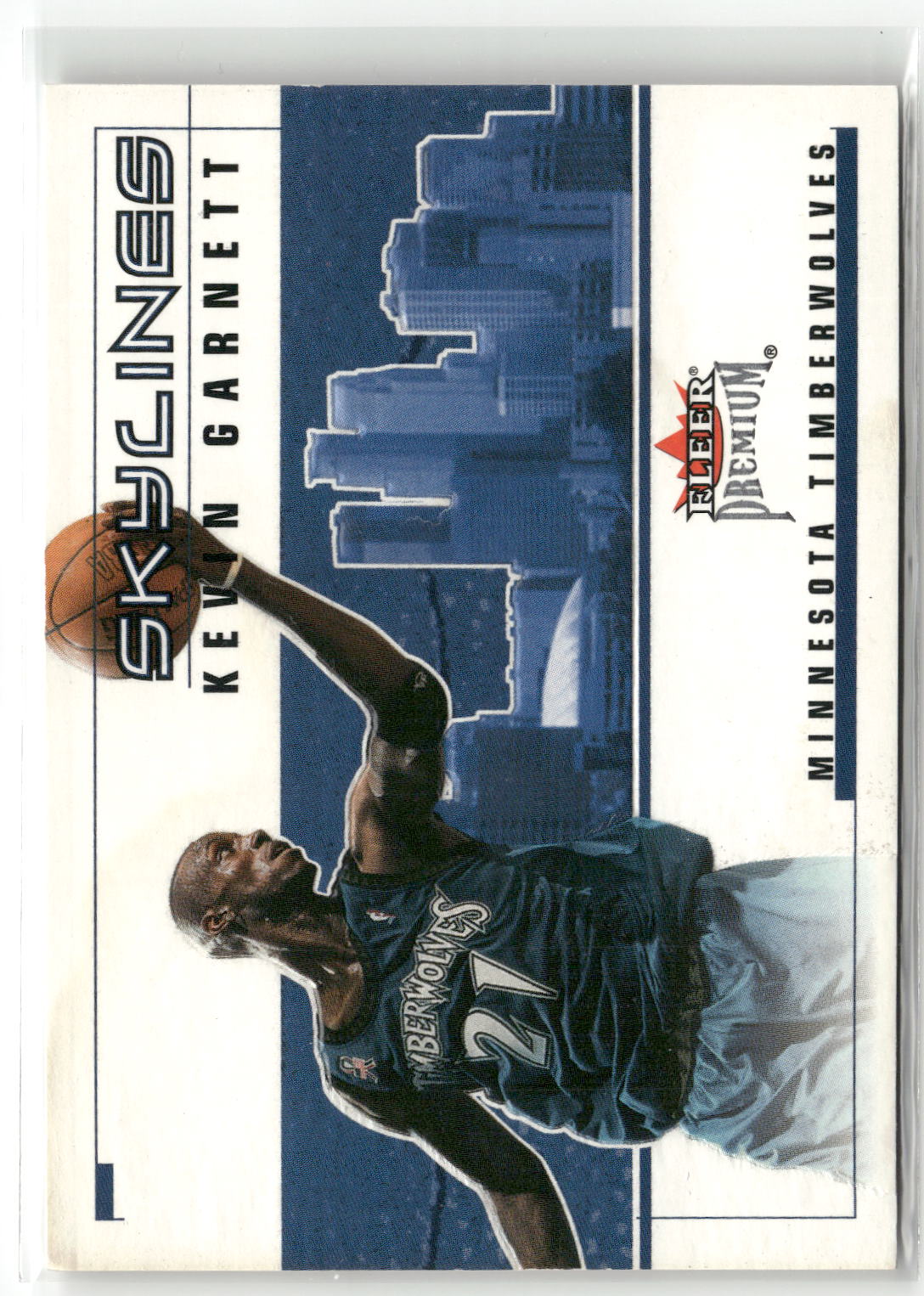 2002-03 Fleer Premium #4 SL Kevin Garnett Skylines 0011/2500