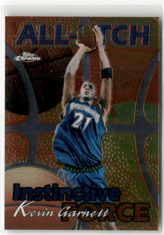 1999-00 Topps Chrome #AE11 Kevin Garnett All-Etch-1