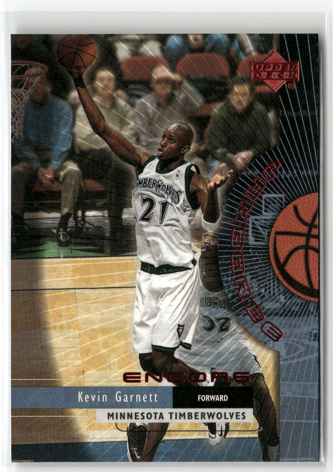 1999-00 Upper Deck Encore #J3 Kevin Garnett Jamboree
