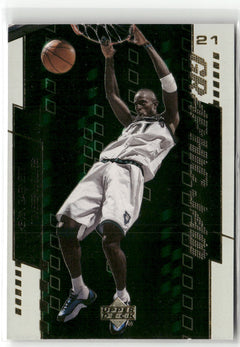 2000-01 Upper Deck #G2 Kevin Garnett Graphic Jam-1