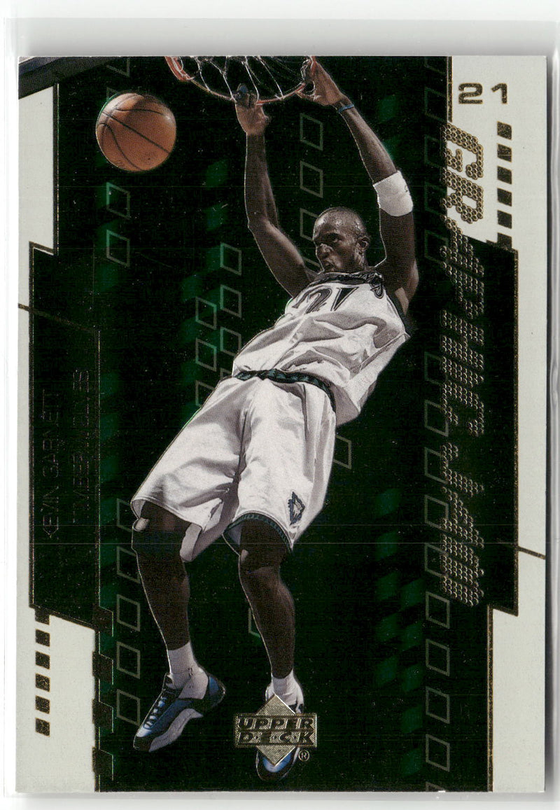 2000-01 Upper Deck #G2 Kevin Garnett Graphic Jam-1