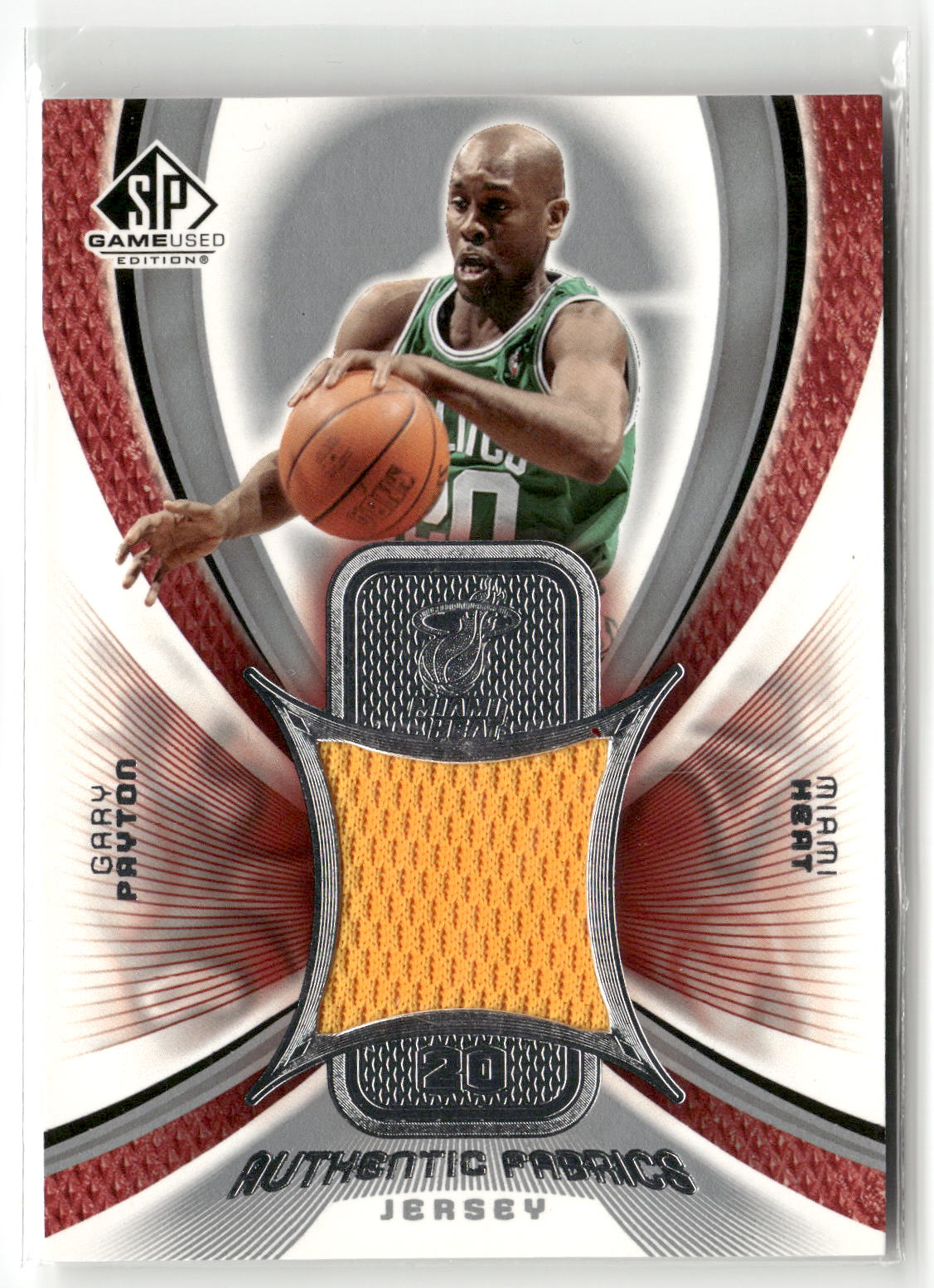 2005-06 SP Game Used #AF-GP Gary Payton Authentic Fabrics