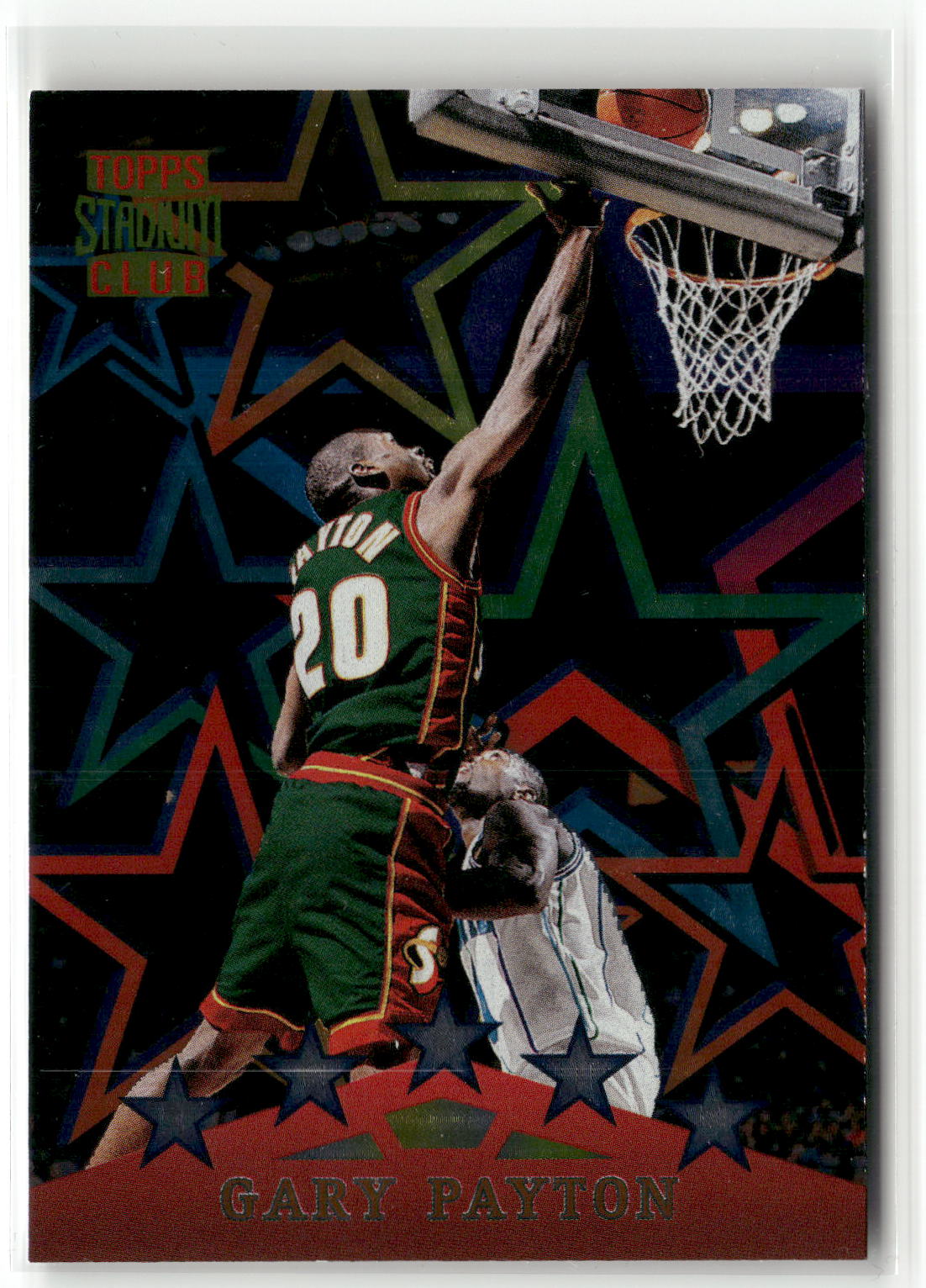 1996-97 Stadium Club #SF9 Gary Payton Special Forces
