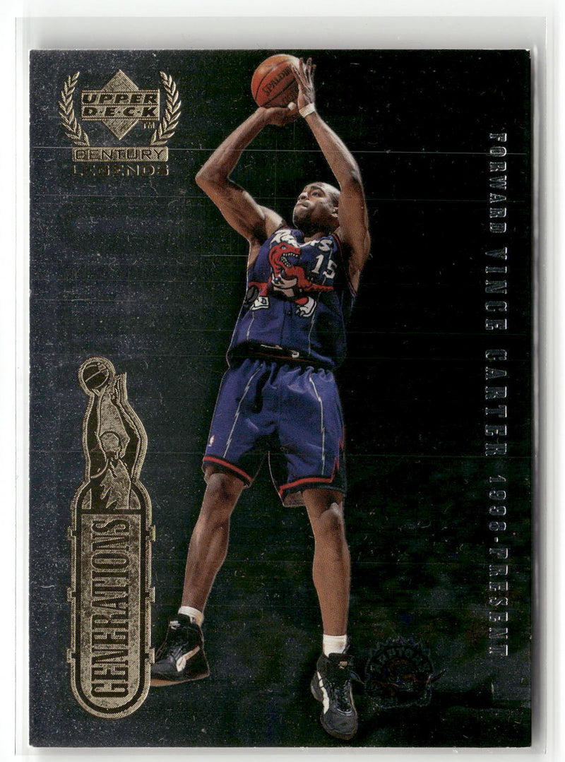 1998-99 Upper Deck Century Legends #NNO Vince Carter / Oscar Robertson-2