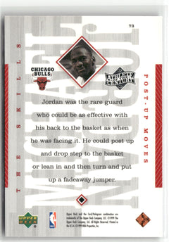1999 Upper Deck Michael Jordan Athlete of the Century #73 Michael Jordan-2