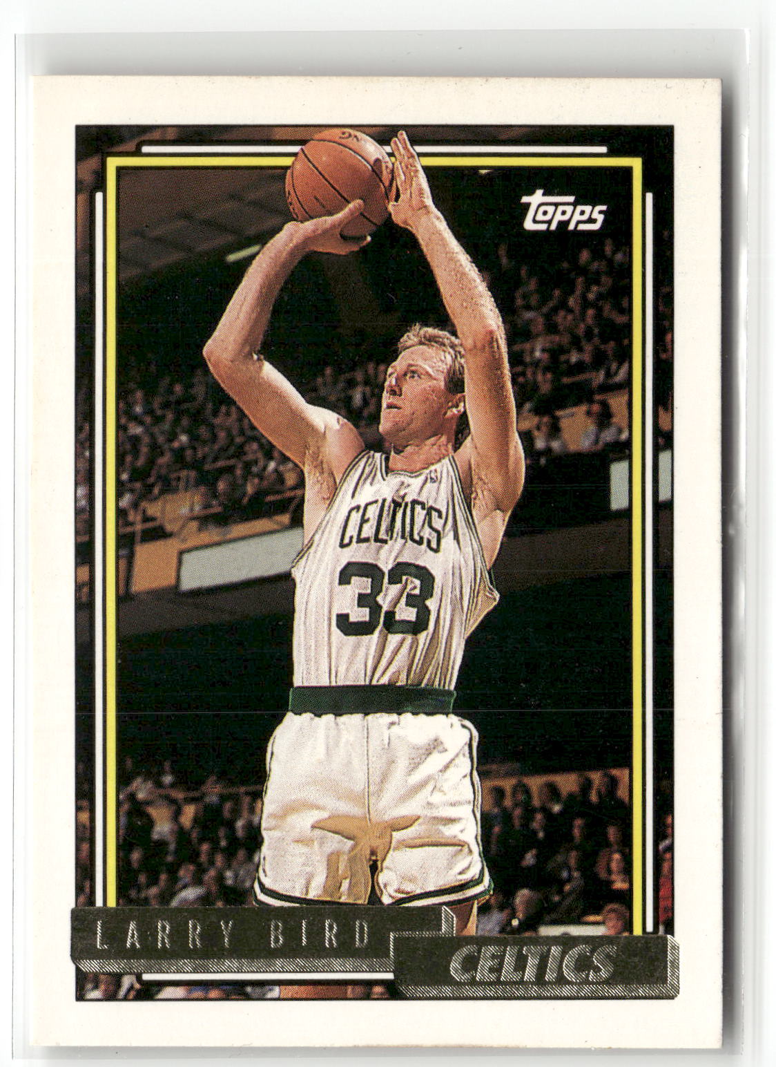 1992-93 Topps #1 Larry Bird Gold