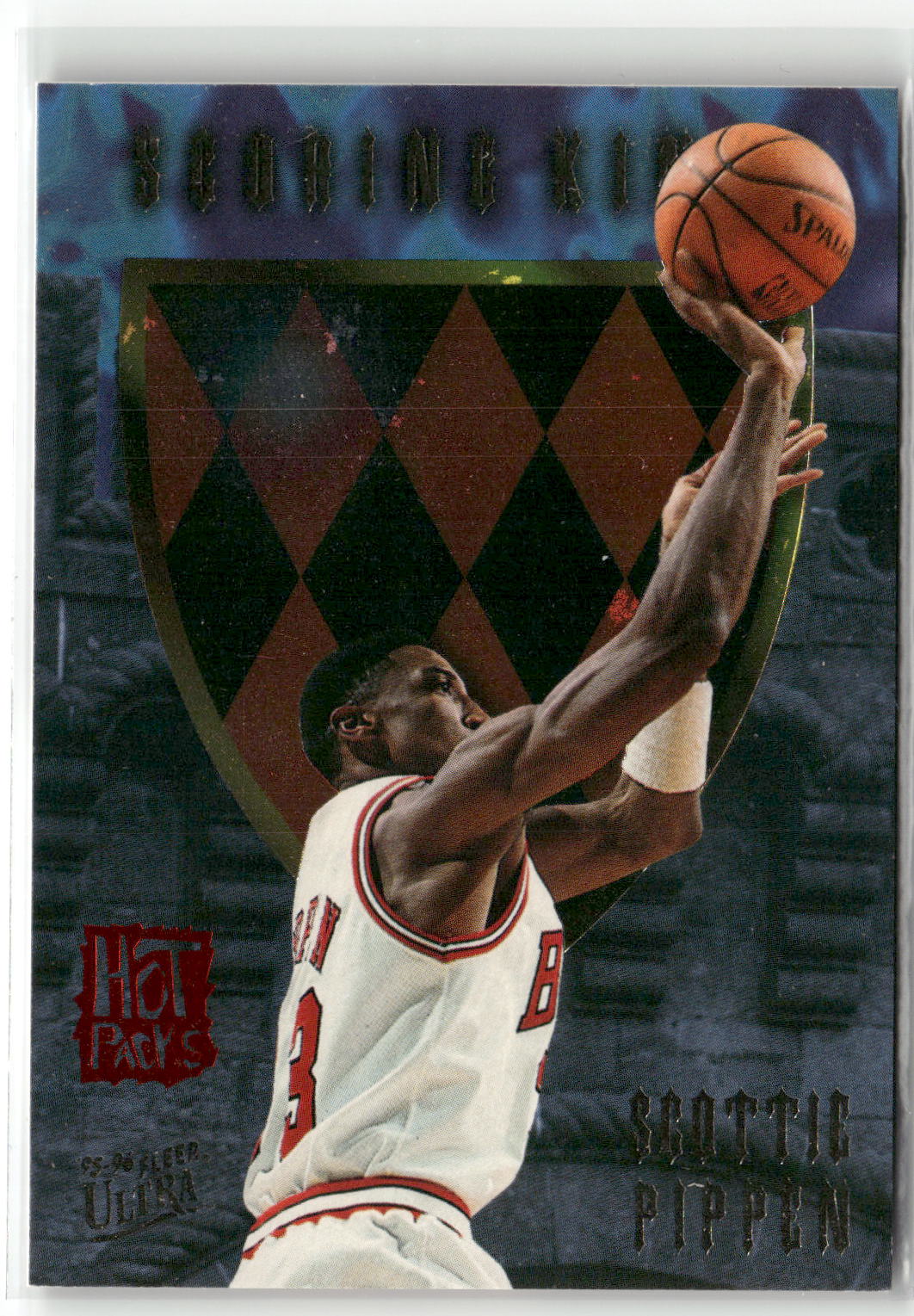1995-96 Ultra #9 Scottie Pippen Scoring Kings Hot Packs