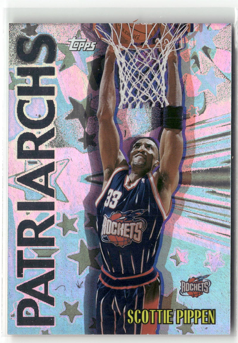 1999-00 Topps #P4 Scottie Pippen Patriarchs-1