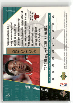 1998-99 SPx Finite #124 Scottie Pippen Radiance #/2700-3