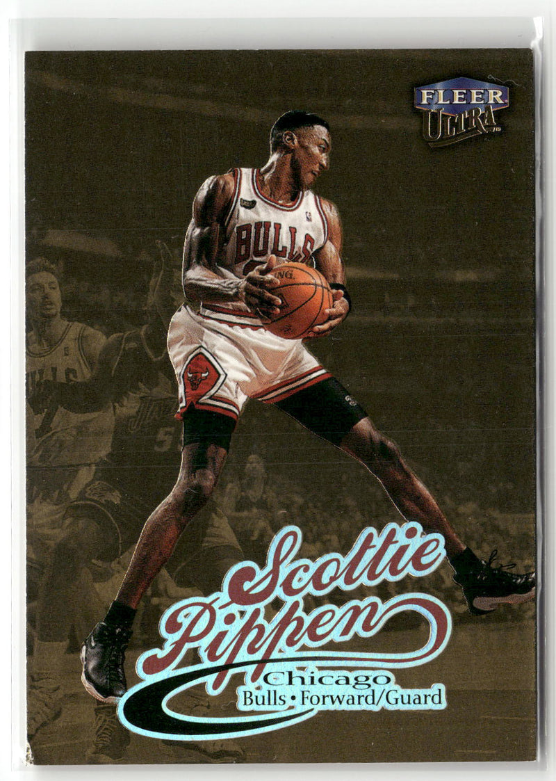 1998-99 Ultra #100G Scottie Pippen Gold Medallion-1