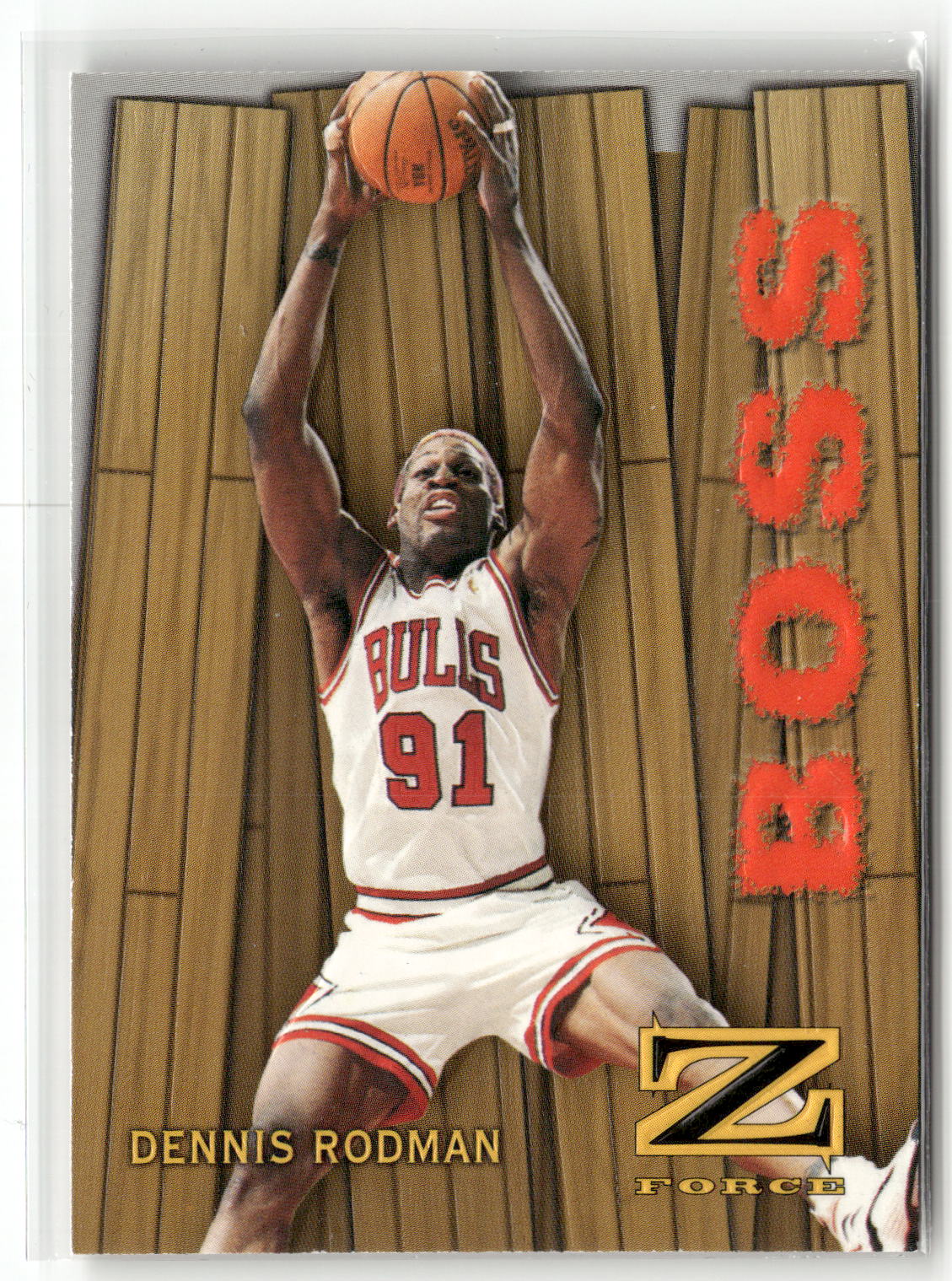 1997-98 SkyBox Z-Force #17 /B Dennis Rodman Boss-3