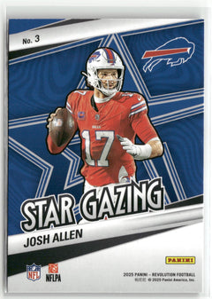 2025 Panini Revolution #3 Josh Allen Star Gazing-2