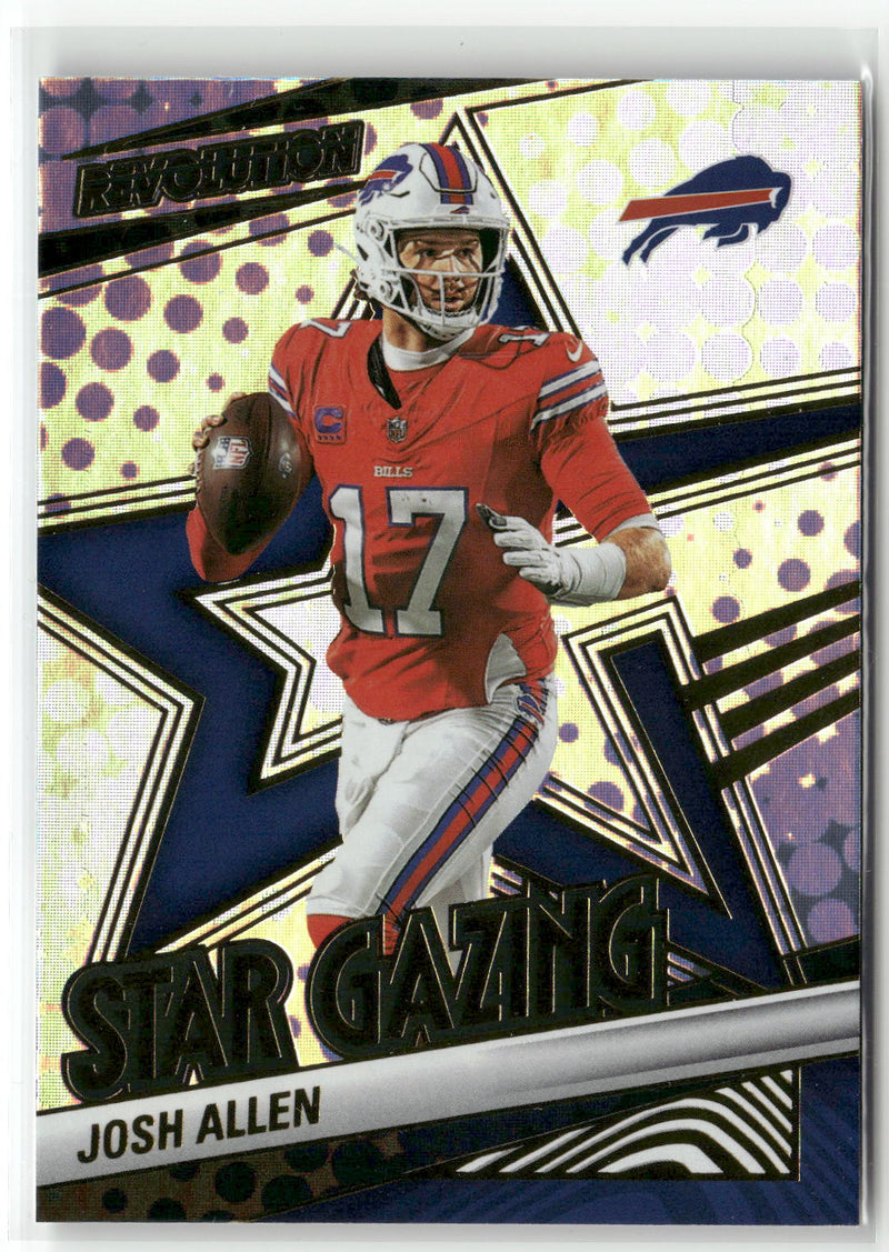 2025 Panini Revolution #3 Josh Allen Star Gazing-1
