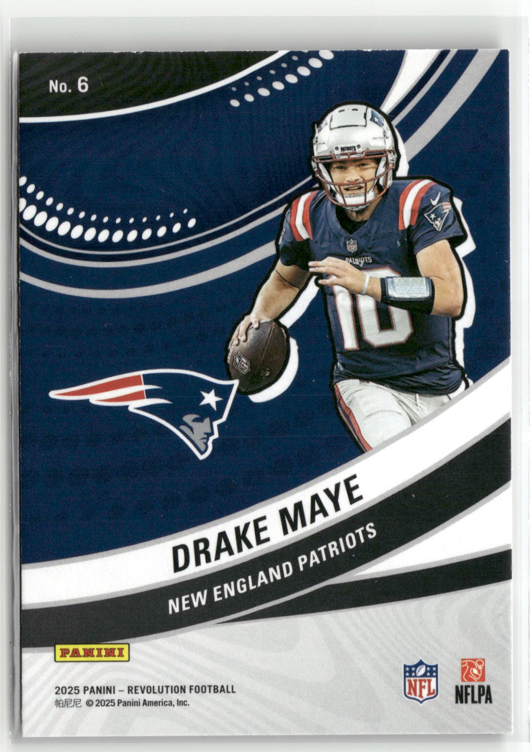 2025 Panini Revolution #6 Drake Maye Futures-2