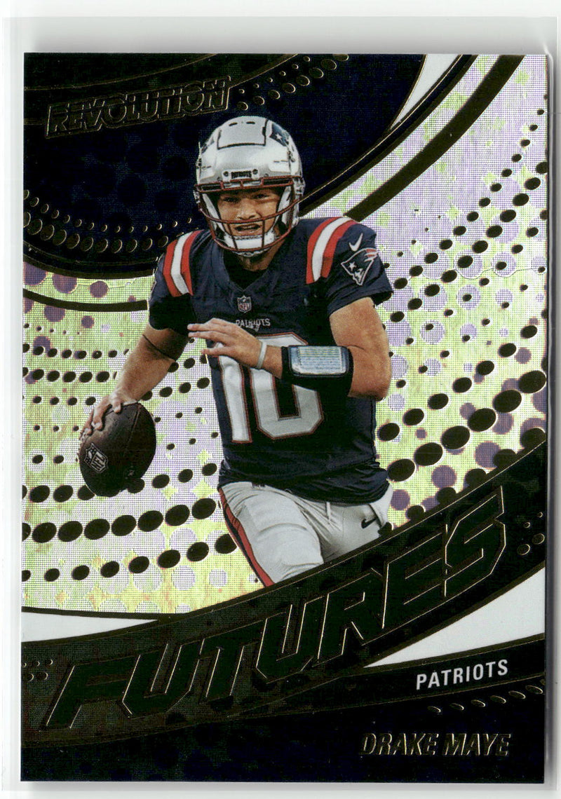 2025 Panini Revolution #6 Drake Maye Futures-1