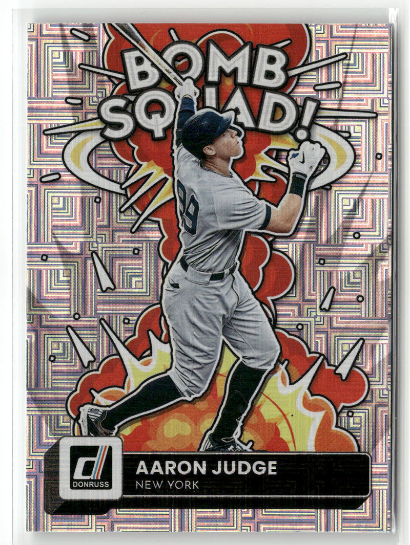 2022 Donruss #BS-6 Aaron Judge Bomb Squad Vector-1