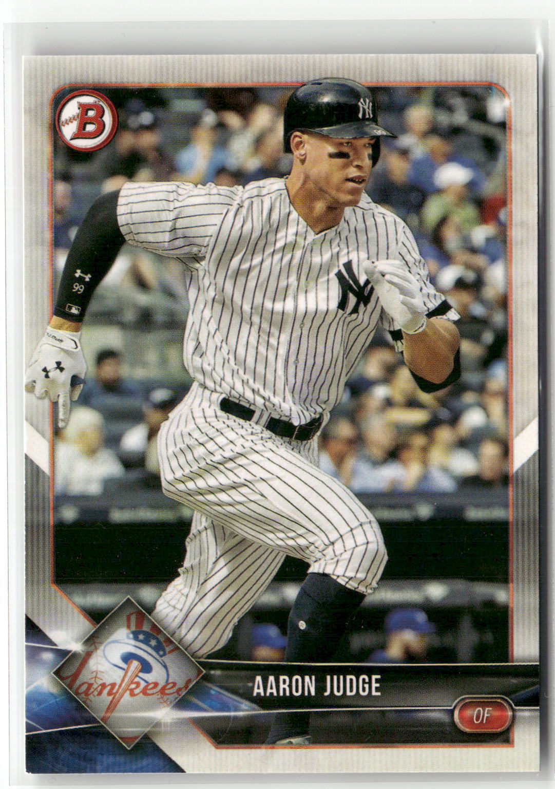 2018 Bowman #24 Aaron Judge-3