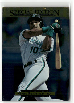 1995 Upper Deck #115 Gary Sheffield Special Edition Gold-1