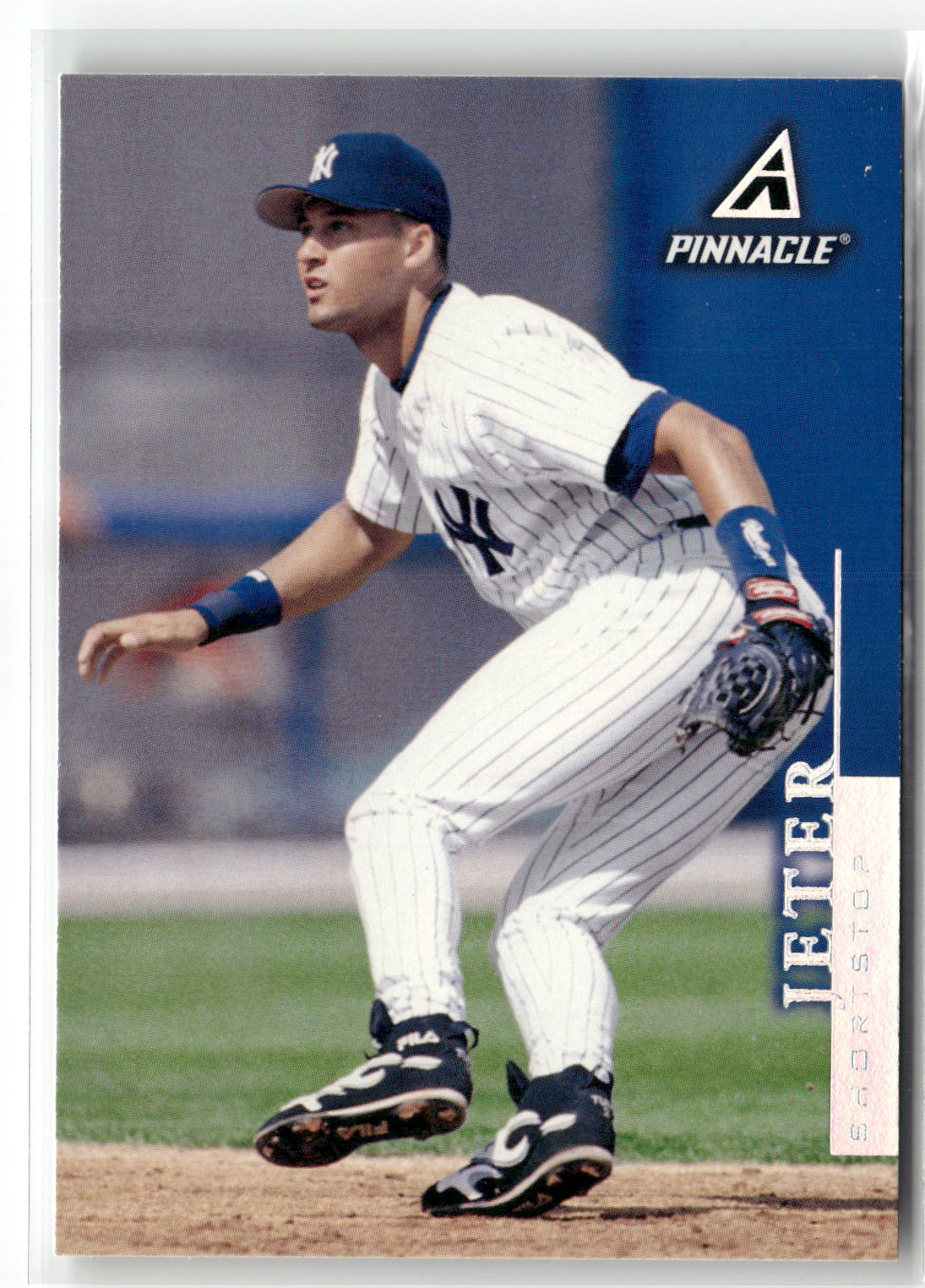 1998 Pinnacle #64 Derek Jeter Home Stats-1
