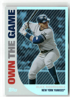 2008 Topps #OTG1 Alex Rodriguez Own the Game-1