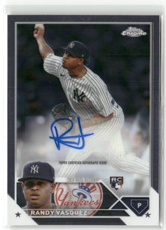 2023 Topps Chrome Update #AC-RV Randy Vásquez Autographs-1