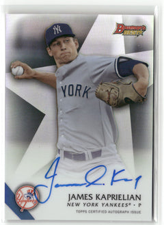 2015 Bowman's Best #B15-JK James Kaprielian Best of 2015 Autographs-1