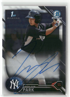 2016 Bowman Chrome #BCAP-HJP Hoy-Jun Park Prospects Autographs-1