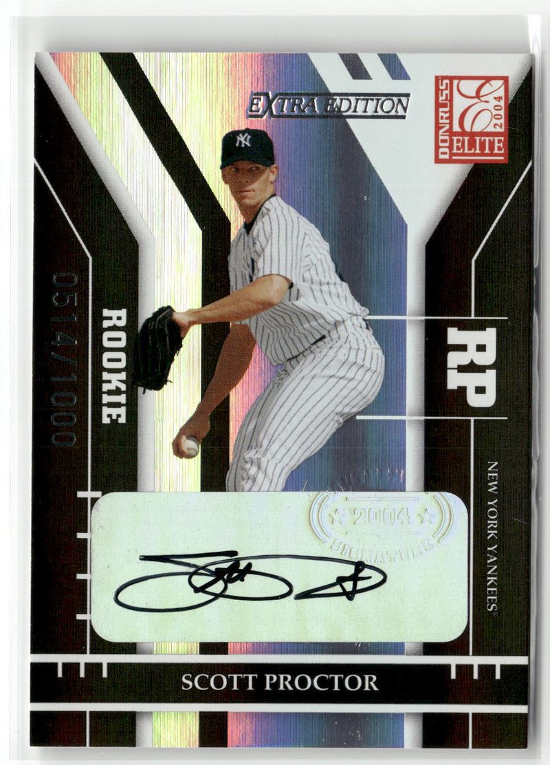 2004 Donruss Elite Extra Edition #270 Scott Proctor #/1000-1